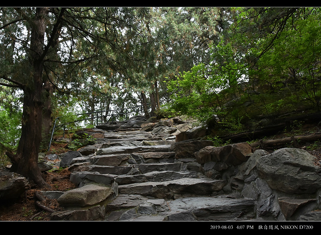 "在香山公园里的最后一个景点，就是我一心要找的“琉璃塔”。及至来到塔身前，更没有机会了_多宝琉璃塔"的评论图片