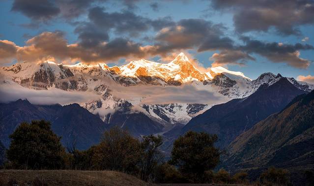 梅里雪山观景台