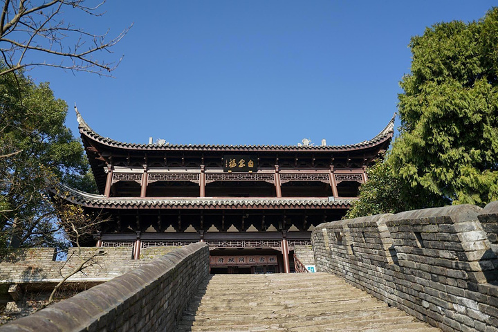 即便是冬日,也是充满着江南风情,拍拍照什么的也是很赞_台州府城文化