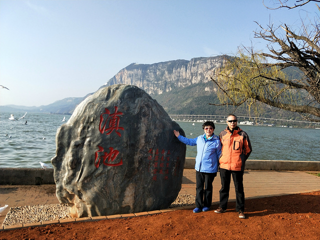 海埂公園是來到昆明看滇池的最好的一個位置了.