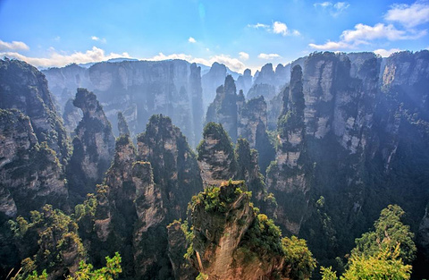 百龙天梯旅游景点攻略图