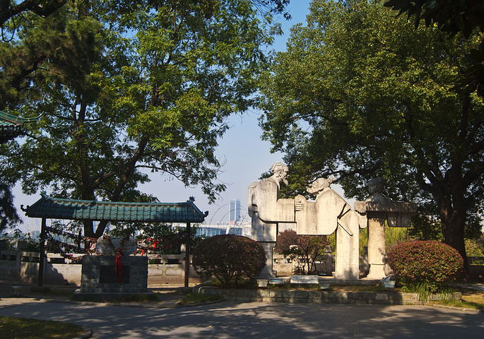 "古琴台门票15，一个非常有意境的小景点，始建于北宋，重建于清嘉庆初年，讲述着高山流水的古老故事_古琴台"的评论图片