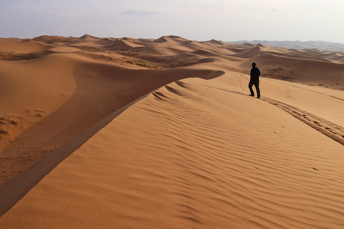 徒步穿越腾格里沙漠-阿拉善盟旅游攻略-游记-去哪儿攻略