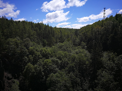 长白山峡谷浮石林旅游景点图片