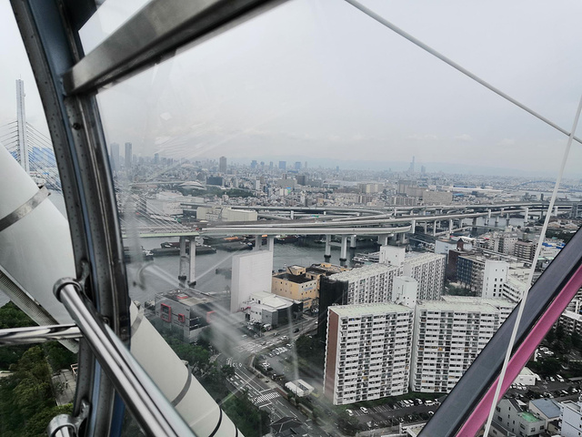 "今天的天气没有那么给力，我们来到了海港城，乘坐圣母玛利亚号航海船在大阪西海岸观光，据说如果天气..._大阪城"的评论图片