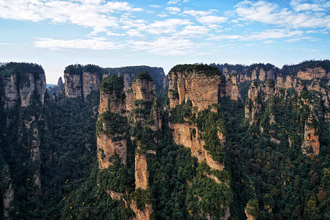 袁家界景区旅游景点攻略图