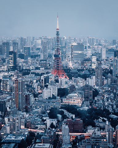"...想 东京 塔一定是不会想错过的景点，在 东京 最经典的观看 东京 塔的视角也就要属六本木之丘了_六本木之丘及中城"的评论图片