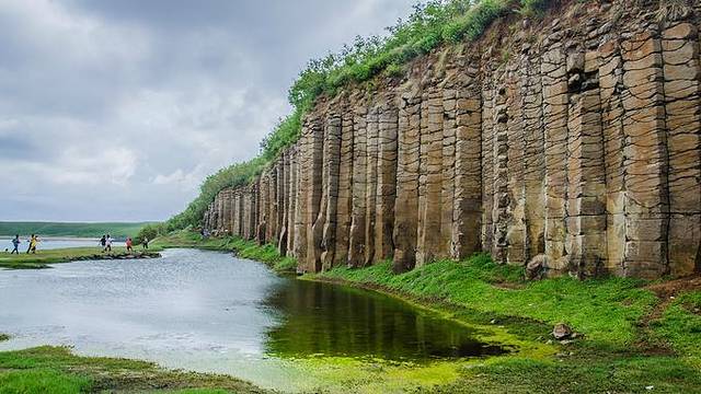 池东大果叶玄武岩