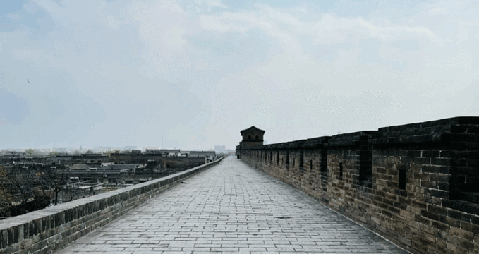 平遥古城墙旅游景点图片
