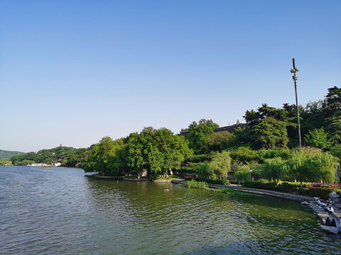 玄武湖景区旅游景点攻略图