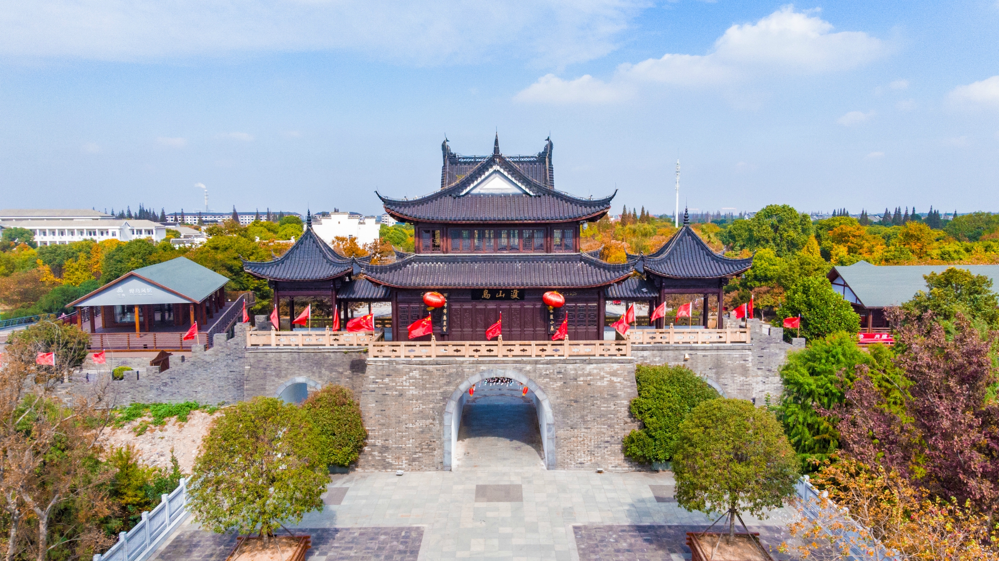 秋游张家港,邂逅五彩斑斓的大港城