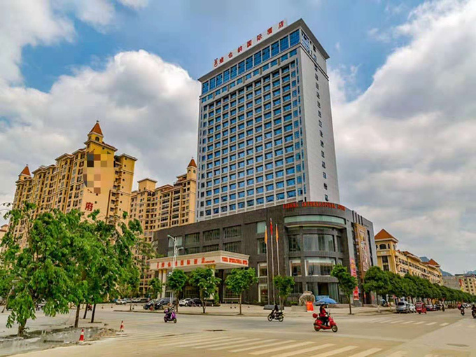 维也纳国际酒店大新店第1天评论大新县德天瀑布景区晋升国际5a级旅游