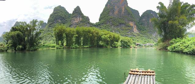 遇龙河竹筏漂游