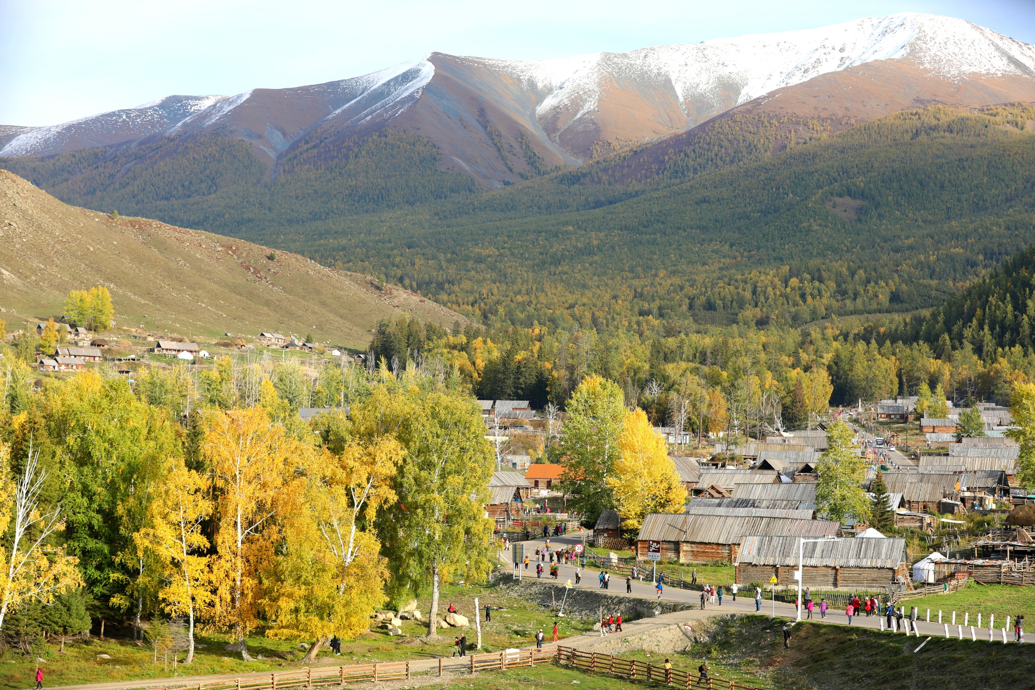 游览中国最美8个村庄之一——— 白哈巴村.