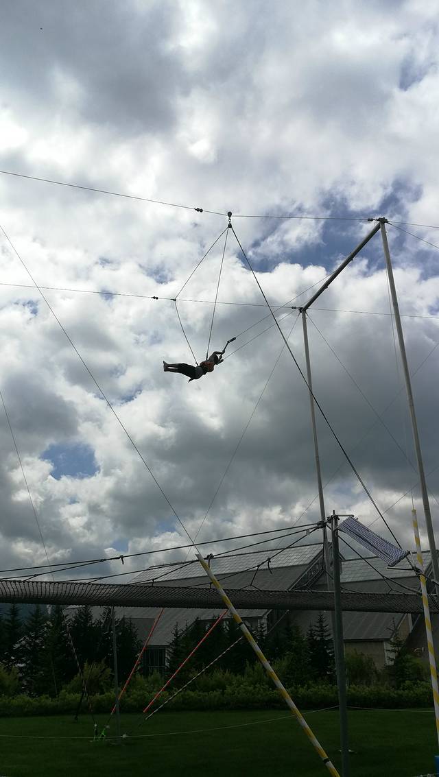 刺激 玩完空中飞人后,六哥跟着g.o去射箭了,我问要不要中午接他一起吃午