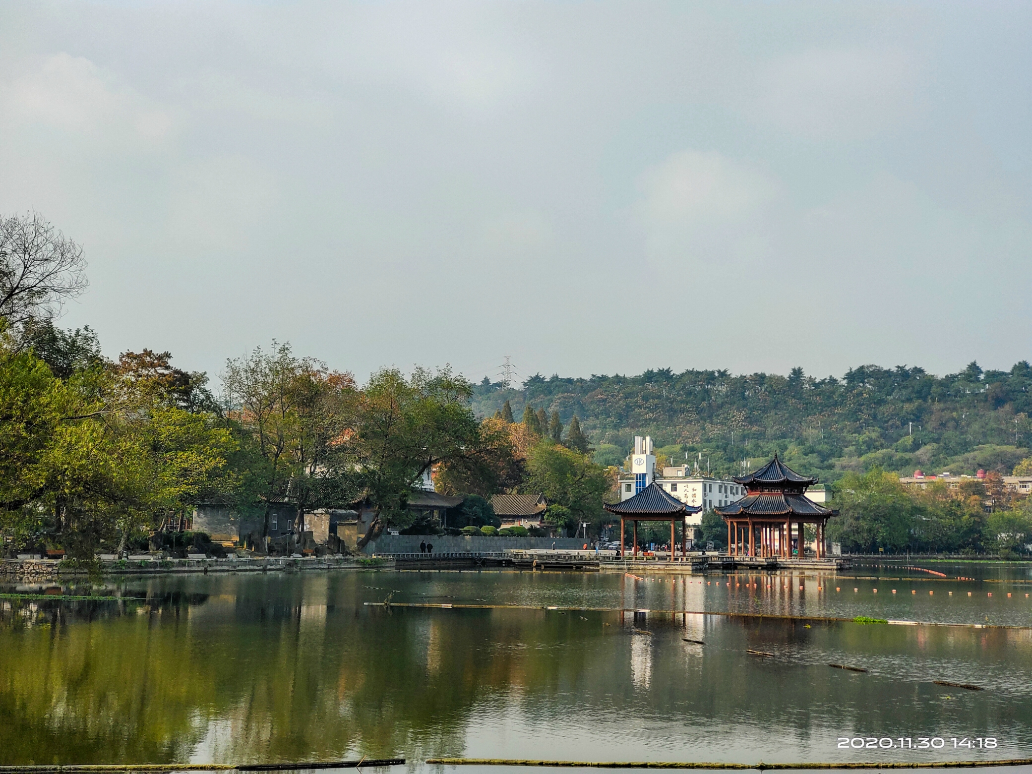 汉阳莲花湖公园图片