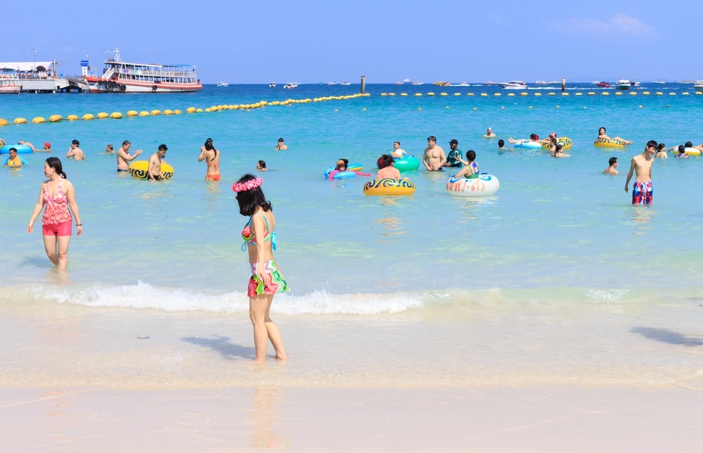 芭提雅 格兰岛 第一次去泰国海滩 带你们去购物 芭堤雅旅游攻略 游记 去哪儿攻略