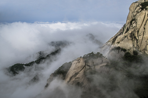 天柱山旅游景点攻略图