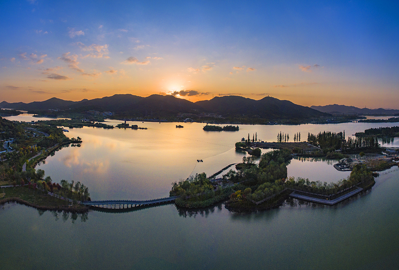 杭州最美湖泊，你去过几个_景色