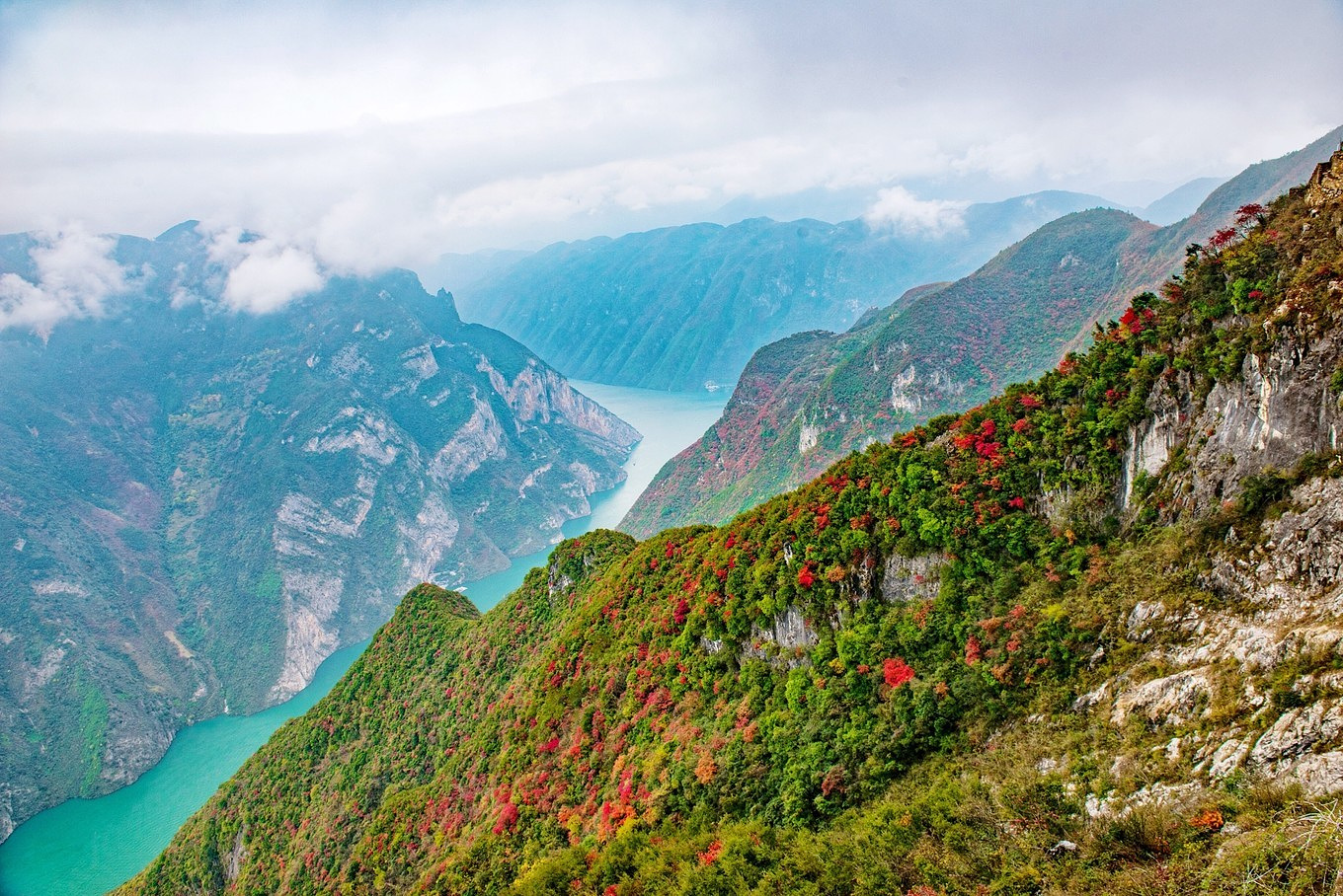游三峡，必看《巫山神女》，秋日的风景美如画！-巫山旅游攻略-游记-去哪儿攻略
