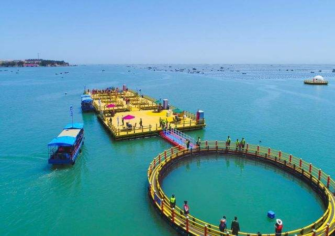 最遗憾的是没有去桑沟湾海洋牧场跟其他海洋牧场不同的是这里不仅能