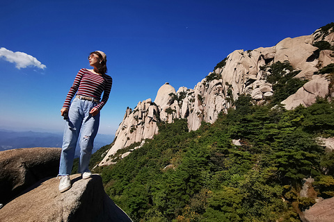 天柱山旅游景点攻略图