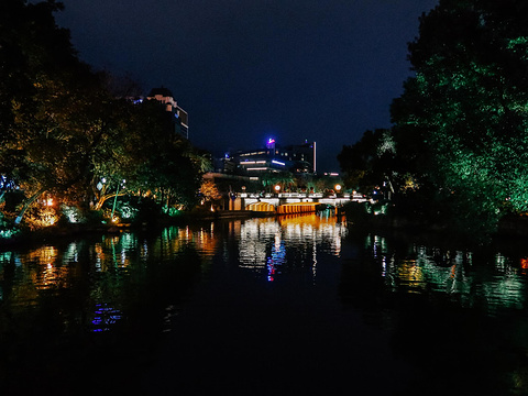 两江四湖景区旅游景点攻略图