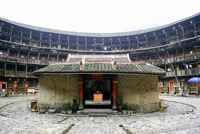 土楼南靖景区塔下景点