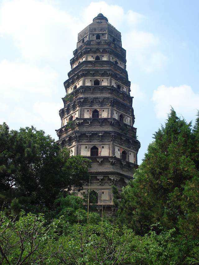 虎丘山风景名胜区-虎丘塔