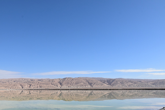 茫崖翡翠湖旅游景点图片