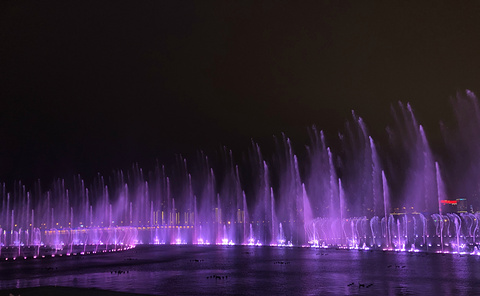 金鸡湖景区-音乐喷泉旅游景点攻略图