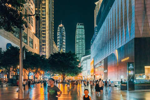 解放碑商圈旅游景点攻略图