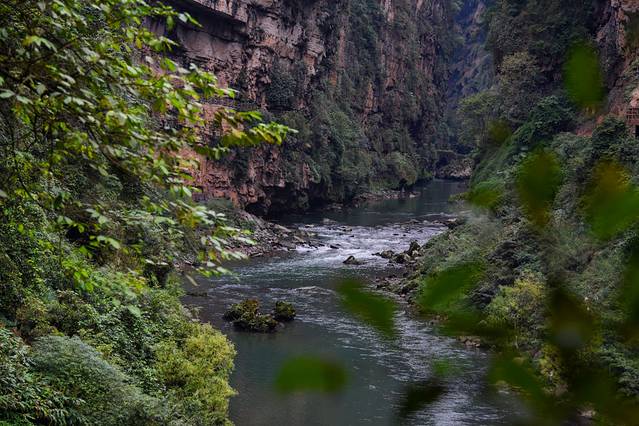 马岭河峡谷漂流