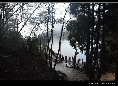 明月山月亮湖旅游景点攻略图