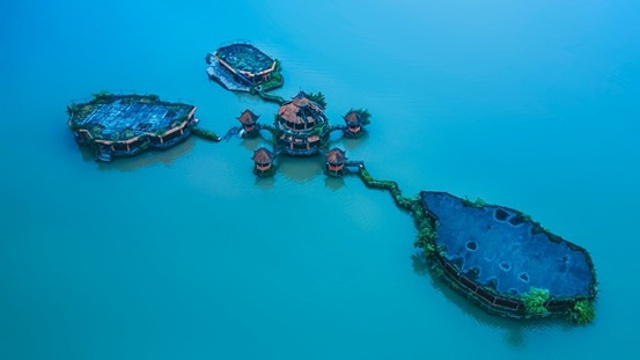 槽渔滩千塔佛国旅游景点图片