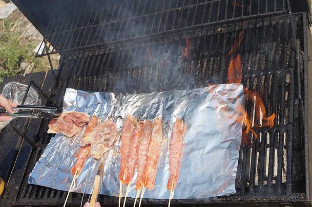 滴水湖露营烧烤区