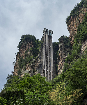 百龙电梯旅游景点攻略图