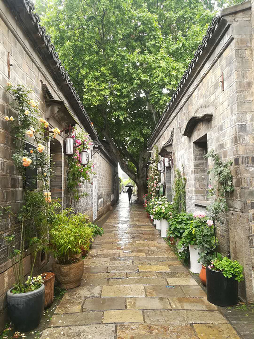 細雨裡的南京老東門