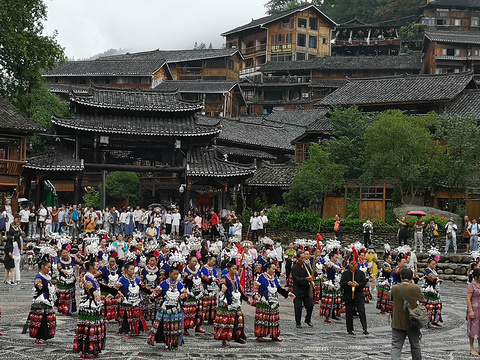 西江千户苗寨旅游景点攻略图