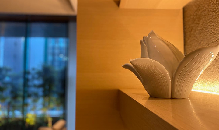 "最吸引我的是前台科技感十足的自动入住和退房功能，支持中文，非常方便_博德绽放精品酒店(The Blossom Hakata Premier)"的评论图片
