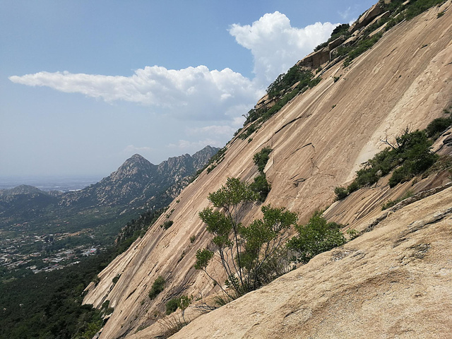 "【小提示】碣石山不高但非常险峻，夏日登山建议带2瓶水，山上多为岩石少高大树木，注意防晒_碣石山景区"的评论图片