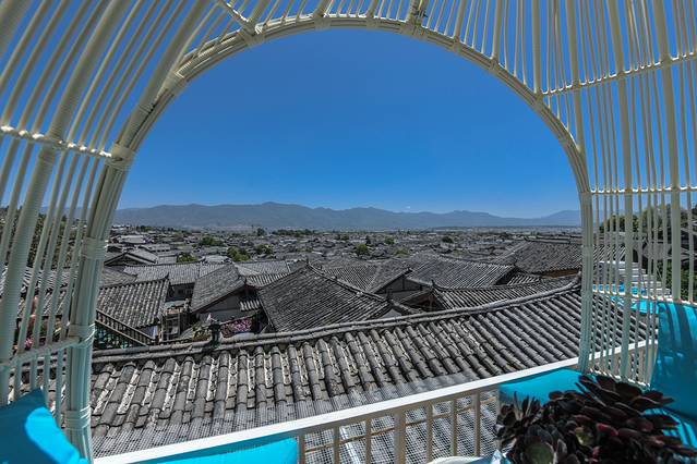 阅古楼空中观景旅拍餐厅