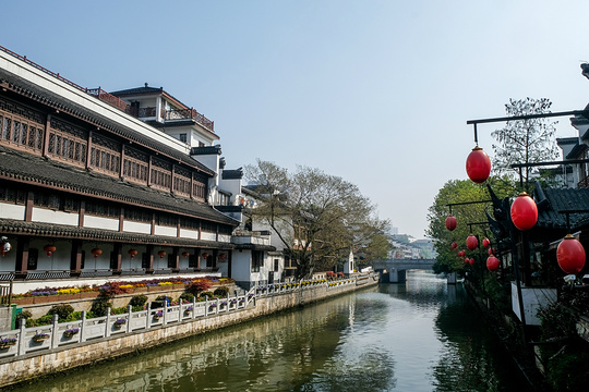 夫子庙秦淮河风光带旅游景点图片