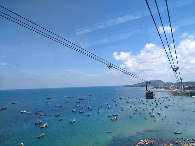 富国岛香岛公园跨海缆车