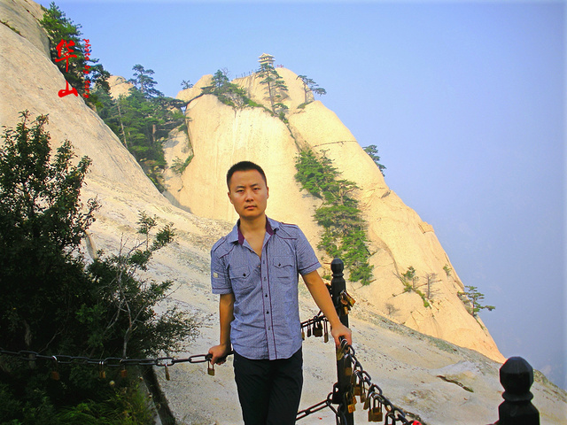 "华山-一定要体验长空栈道_华山"的评论图片