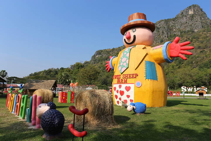 距离圣托里尼公园很近推荐以牧羊场为主题的农场公园适合亲子游玩的好