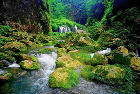 湘西神秘惊险奇景——古丈坐龙峡