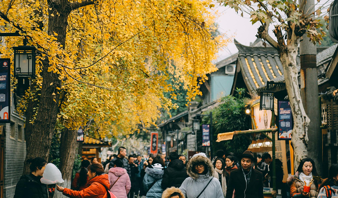秋韵成都,大街小巷的美食生活