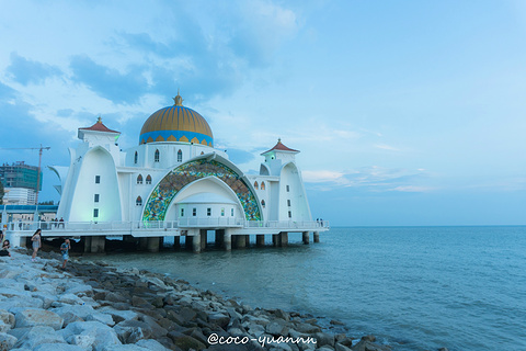 马六甲海峡清真寺旅游景点攻略图