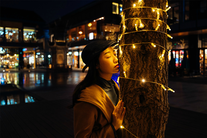 太古里夜景——繁华商业区的另一面图片